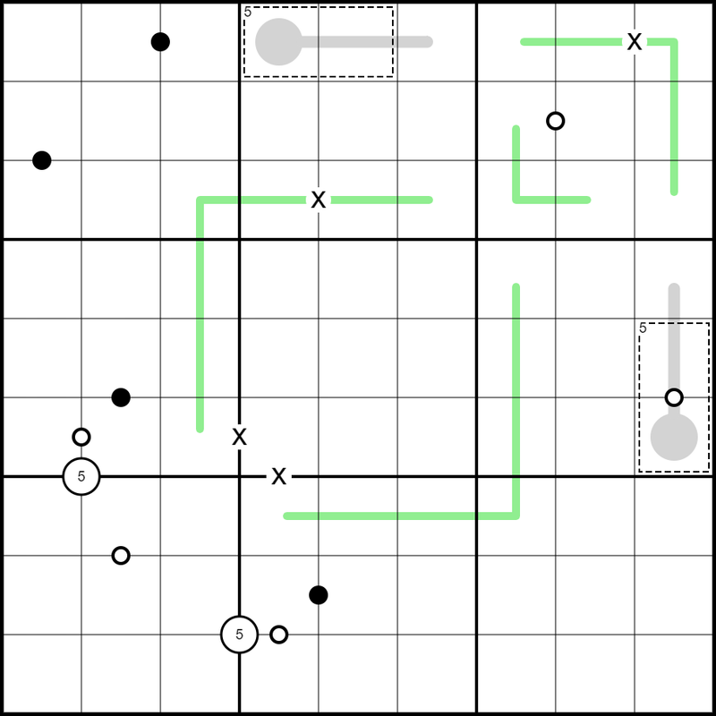 One, Two, Green For Fives Sudoku